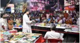 Stalls selling books on politics  secularism a big draw at durga puja pandals in bengal