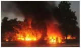 Maratha quota stir turns violent as ncp office  leaders’ homes torched