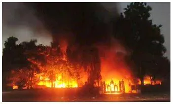 Maratha quota stir turns violent as ncp office  leaders’ homes torched