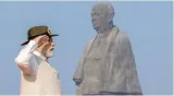 Modi pays tribute to patel  launches development projects at statue of unity