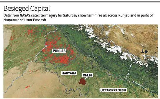 Air quality worsens across north india
