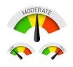 Moderate - Make or become less extreme, intense, rigorous, or violent.