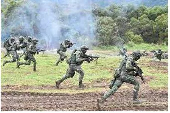 Invasion - An instance of invading a country or region with an armed force.