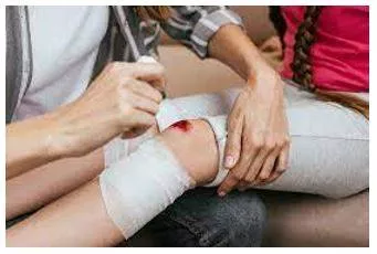 Wounded - Causing physical injury.