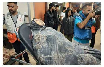 Israeli raid at gaza’s main hospital sparks international condemnation