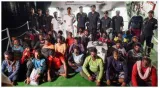 35 fishermen  arrested by british navy  handed over to indian coast guard