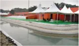 Over 1 000 ponds created for chhath  devotees take a dip in yamuna defying ban