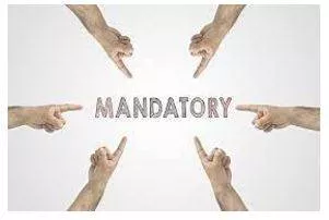 Mandatory meaning