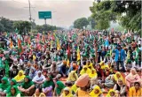 Punjab and haryana farmers continue sit in over various demands