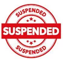 Suspended meaning