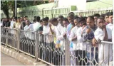 Telangana makes a beeline for cm revanth reddy’s praja darbar on his first day in office