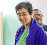 Day after l g recalls files  atishi handed law portfolio