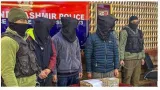 Three militants planning attacks on policemen arrested in srinagar  police