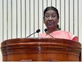 'let's resolve to work together for well being of one and all'  president murmu extends christmas greetings