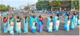 Anganwadi workers  helpers in a p  reject sops as strike for higher wages logs 11 days