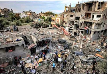 Israeli air strikes kill 100 in one of war’s deadliest nights