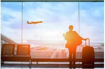 Departure - The action of leaving, especially to start a journey.