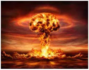 Explosive - A sudden and extremely violent bursting.
