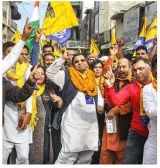 Aap’s 10 day ‘badlav yatra’ comes to a close in haryana