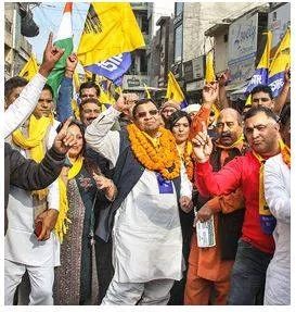Aap’s 10 day ‘badlav yatra’ comes to a close in haryana