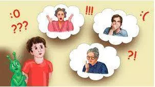 Expressed - To show something such as a feeling or an opinion by words or actions.