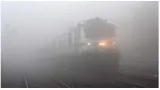 Delhi airport faces flight delays  train services hit by dense fog | top updates