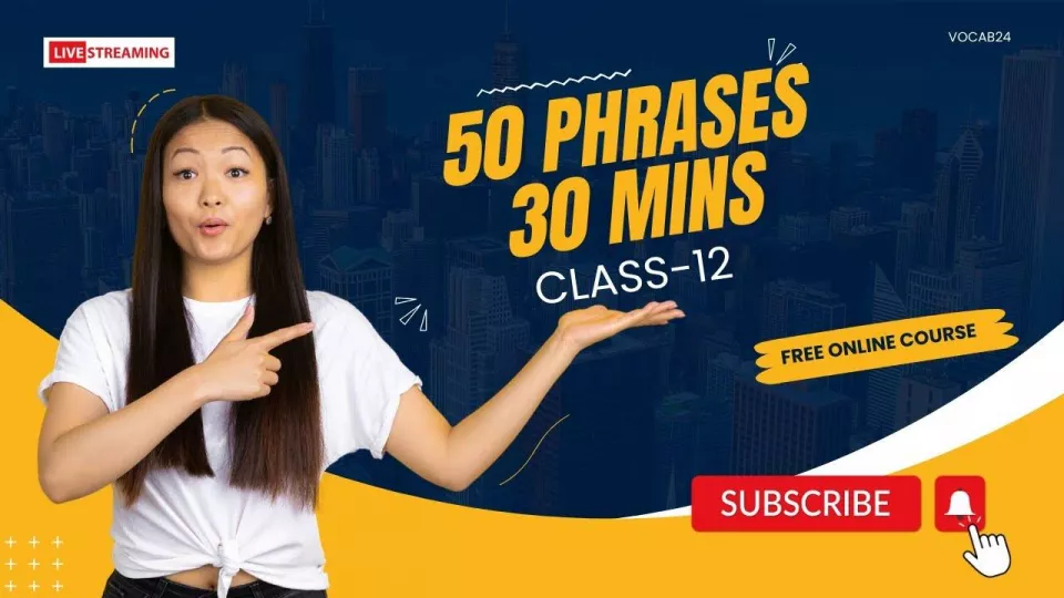 50 phrases in 30 mins | carol ma'am | class 13