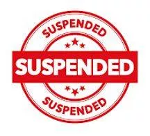Suspension meaning