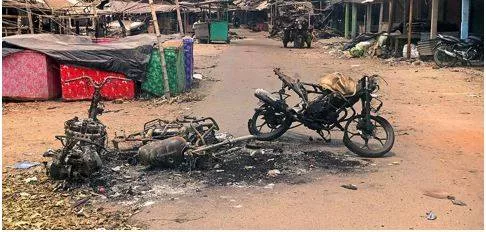 Amid scams and summons  widespread violence dominated the political space in bengal
