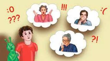 Expressed - To show something such as a feeling or an opinion by words or actions.