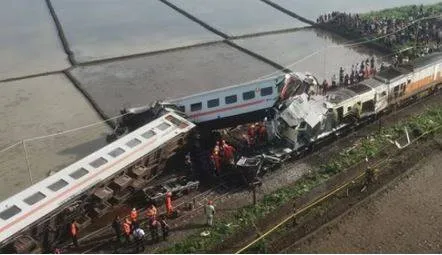 Trains collide on indonesia's main island of java  killing at least 3 people