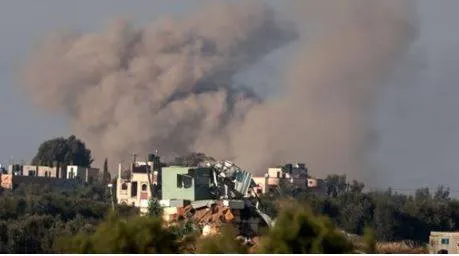 Israeli strike kills two palestinian journalists in gaza  officials