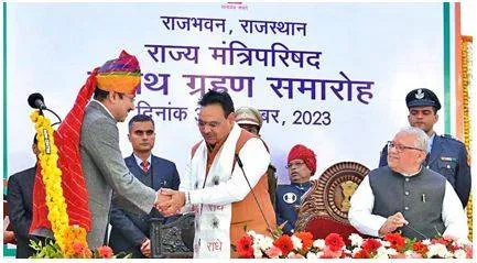 Portfolios allocated to newly inducted ministers in rajasthan  cm keeps 8