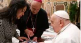 Pope francis suffers ‘a touch of bronchitis’  fails to complete his speech