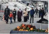 Israel strikes south  central gaza  as war enters 100th day