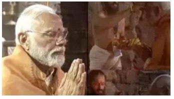 Pm modi visits guruvayur temple in kerala  set to inaugurate multiple mega projects in state