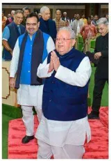 Governor flays policies of cong  govt  in rajasthan  says it didn’t live up to people’s expectations