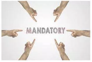Mandatory meaning