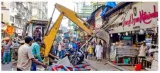 Bulldozer action continues on mumbai’s mohammed ali road  routine drive  says bmc