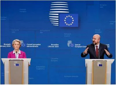 Eu agrees on new €50 billion relief package for ukraine 