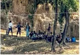Myanmar forces flee into bangladesh after clashes
