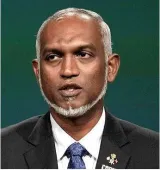 Maldives president muizzu vows to boost defences after telling indian troops to leave
