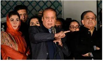 Sharif urges rival parties to join hands to form coalition