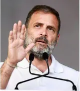 Media does not highlight voices of opposition  rahul