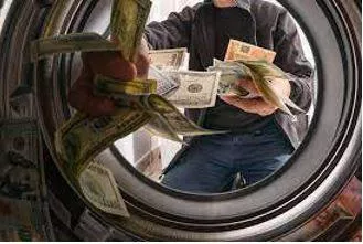 Laundering - Conceal the origins of (money obtained illegally)