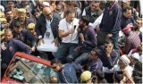 Atmosphere of fear  hatred prevailing in country  says rahul in varanasi