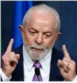 Lula accuses israel of ‘genocide’ in gaza