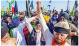 Haryana police fired teargas shells in an effort to stop farmers’ march in hisar