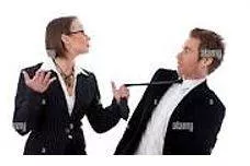Contending - Heated disagreement.