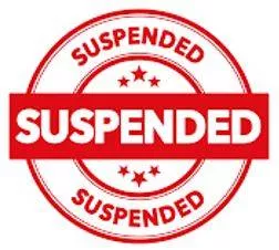 Suspension meaning